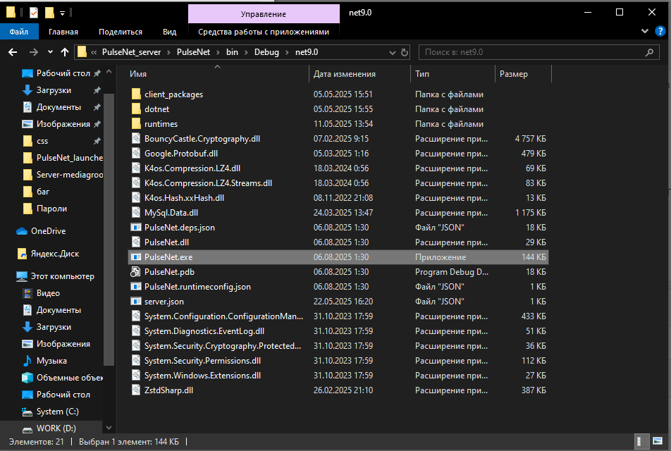 Структура Rage mp